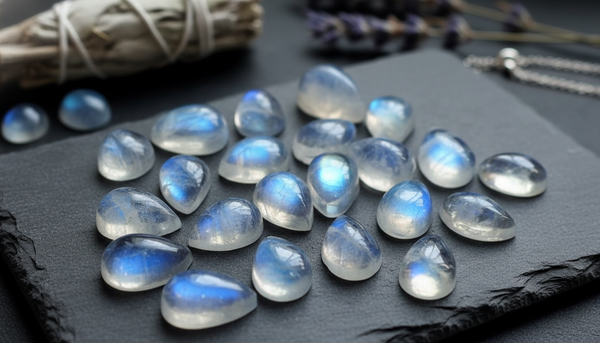 Moonstone, the earthy stone seals