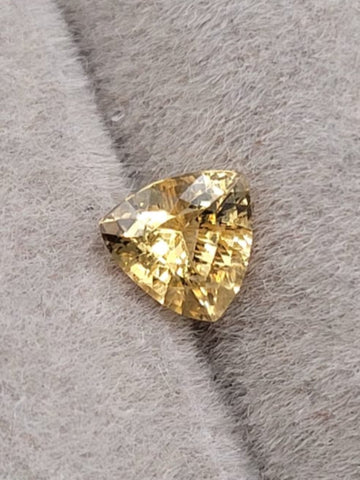 0.65 Carat  Natural Yellow Sapphire Unheated