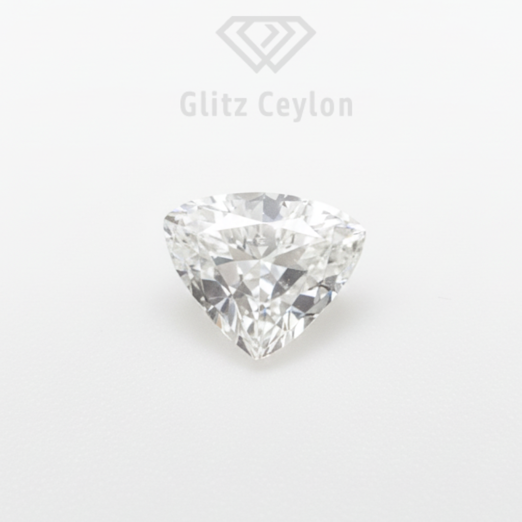 1.15 CT Natural White Sapphire - Unheated_white_background