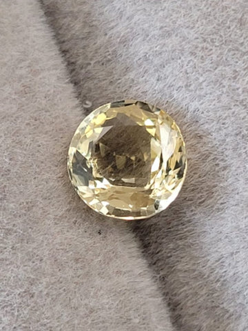 1.20 Carat  Natural Yellow Sapphire Unheated