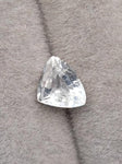 1.25 Carat  Natural White Sapphire  Unheated