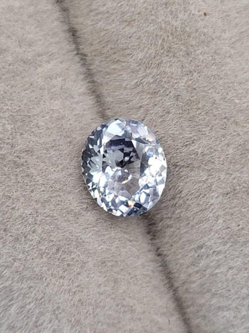 1.25 Carat  Natural White Sapphire  Unheated