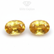 1.75 CT Natural Yellow Sapphire Pair - Heated2