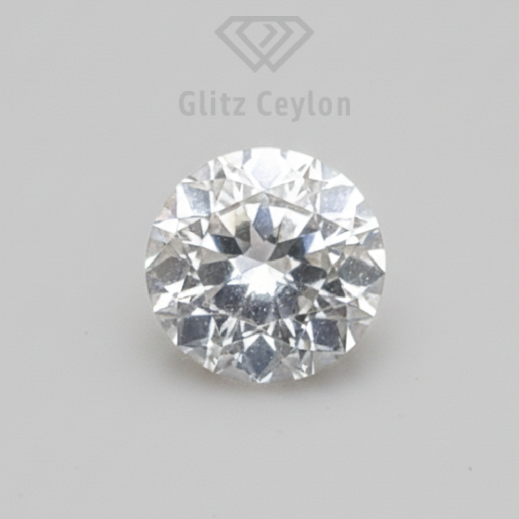 2.08 CT Natural White Sapphire - Heated_white_background