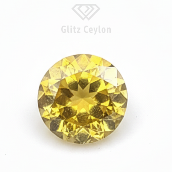 2.10 CT Natural Yellow Zircon