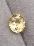 2.70 Carat  Natural Yellow Sapphire Unheated