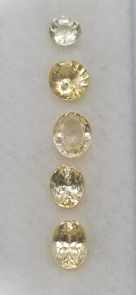 3.70 CT Natural Yellow Sapphire Lot - Unheated_white_background1