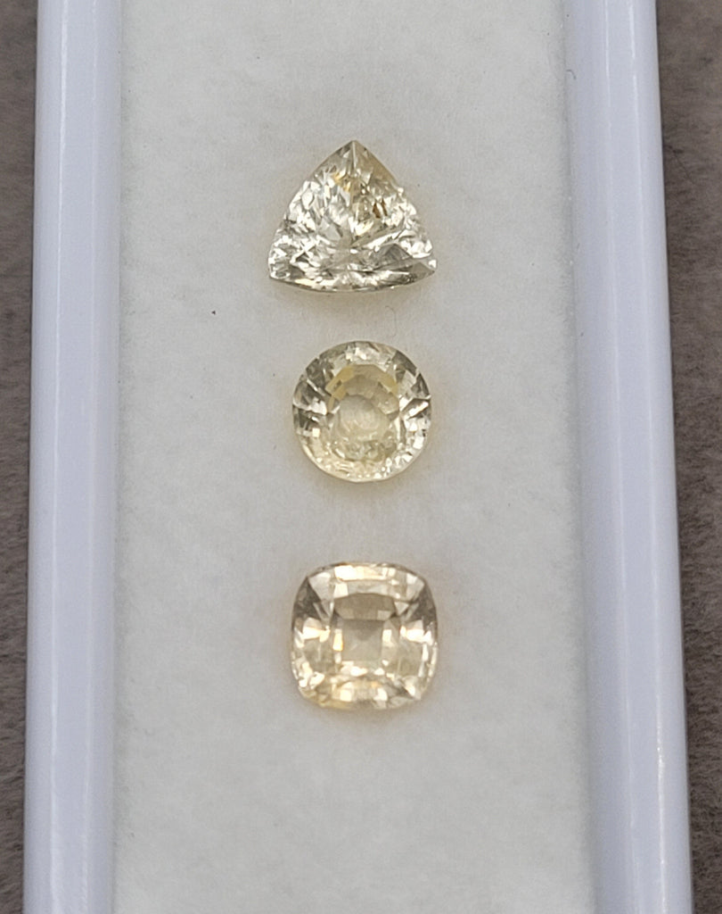 4.00 CT Natural Yellow Sapphire Lot - Unheated_white_background1