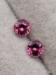 4.1 mm  Natural Ruby Pair Unheated