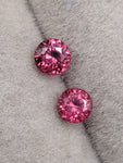 4.5 mm  Natural Ruby Pair Unheated