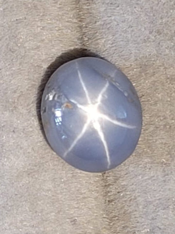 6.00 Carat  Natural Star Sapphire  Unheated