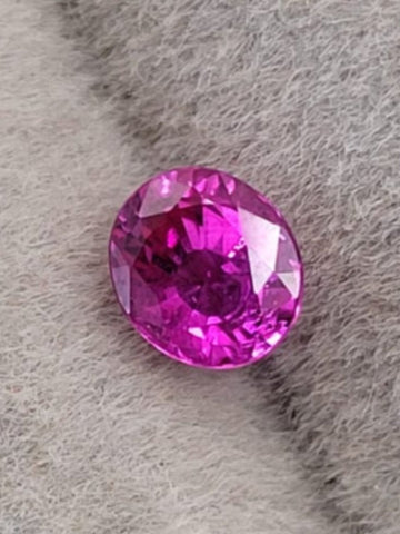 0.55 Carat  Natural Pink Sapphire Unheated