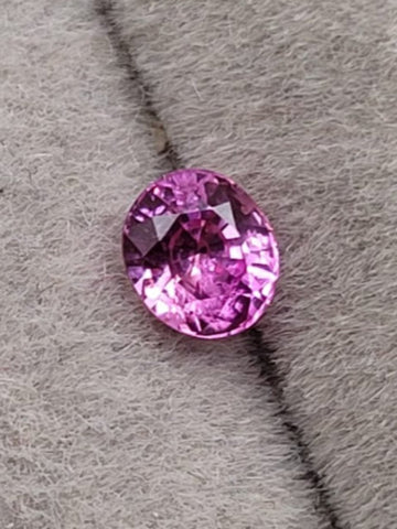 0.55 Carat  Natural Pink Sapphire Unheated