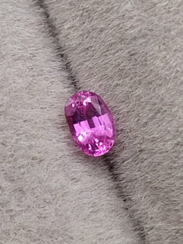 0.25 Carat  Natural Pink Sapphire Unheated