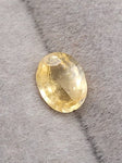 1.00 Carat  Natural Yellow Sapphire Unheated