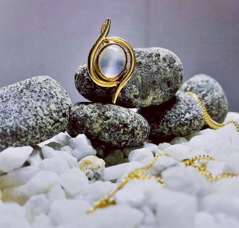 Moonstone -  Ladies Pendant & Ring ,Hashini, Colombo, SRI LANKA