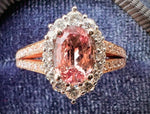 Padparadscha Sapphire - Ladies Ring ,Joris, Ontario, CANADA