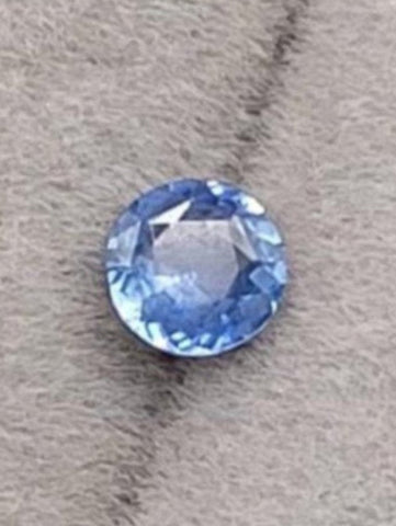 0.45 Carat  Natural Blue Sapphire  Unheated