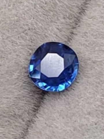 0.70 Carat  Natural Blue Sapphire  Unheated