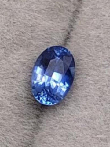 0.90 Carat  Natural Blue Sapphire  Unheated