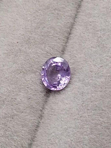 1.15 Carat Natural Purple Sapphire  Unheated