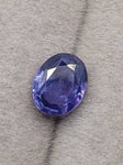 2.55 Carat Natural Violet Sapphire  Unheated