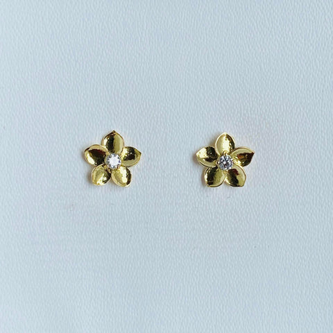 Flower Stud Earrings - USD 125