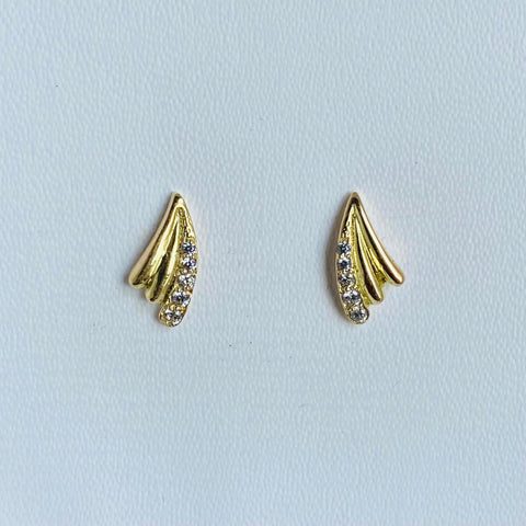 Shell Stud Earrings - USD 135