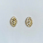 Shell Stud Earrings - USD 125