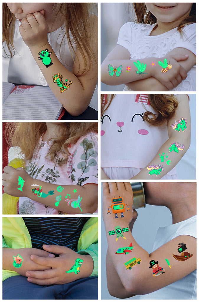 Luminous Tattoo Sticker Children Arm Face| Alibaba.com