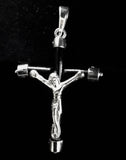 Two Tone Jesus Cross Pendant