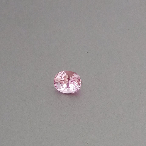 0.70 Carat Natural Baby Pink Sapphire - Unheated