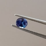 0.65 Carat Natural Purplish Blue Sapphire - Unheated