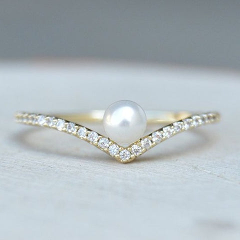 Pearl Ring Design 1
